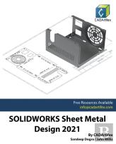 Solidworks Sheet Metal Design 2021