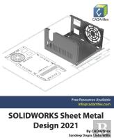 Solidworks Sheet Metal Design 2021