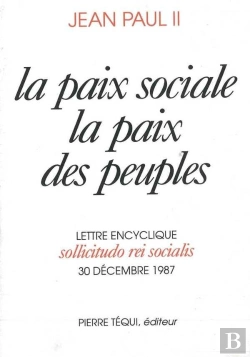 Bertrand.pt - Sollicitudo Rei Socialis Paix Sociale Et