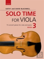 Solo Time For Viola Book 3