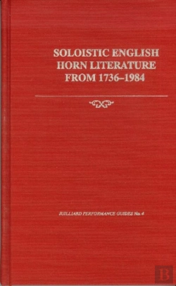 Bertrand.pt - Soloistic English Horn Literature From 1736 To 1984