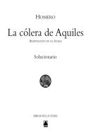 Solucionaio. La Cólera De Aquiles. Biblioteca Teide