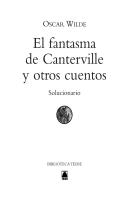 Solucionario. El Fantasma De Canterville. Biblioteca Teide