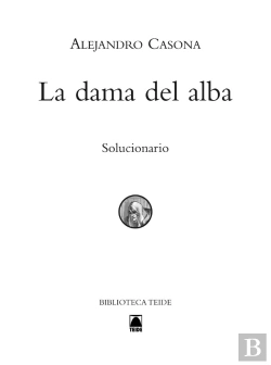 Bertrand.pt - Solucionario. La Dama Del Alba. Biblioteca Teide