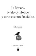 Solucionario. La Leyenda De Sleepy Hollow Y Otros Cuentos Fantásticos. Biblioteca Teide