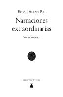 Solucionario. Narraciones Extraordinarias. Biblioteca Teide