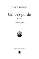Solucionario. Un Pez Gordo. Biblioteca Teide