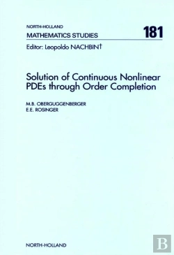 Bertrand.pt - Solution Of Continuous Nonlinear Pdes Through Order Completion