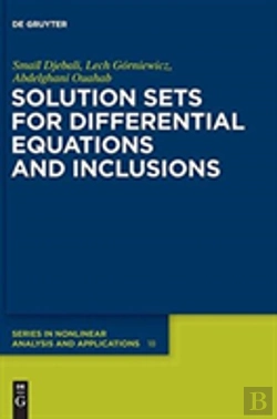 Bertrand.pt - Solution Sets For Differential Equations And Inclusions