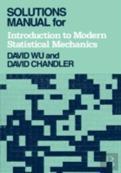 Solutions Manual For Introduction To Modern Statistical Mechanics
