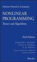 Solutions Manual To Accompany Nonlinear Programming