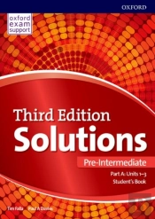 Solutions: Pre-Intermediate: Student'S Book A Units 1-3