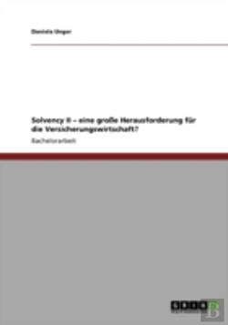 Bertrand.pt - Solvency Ii - Eine Groe Herausforderung Fur Die Versicherungswirtschaft?