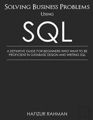 Solving Business Problems Using Sql