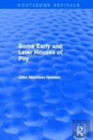 Some Early And Later Houses Of Pity (Routledge Revivals)