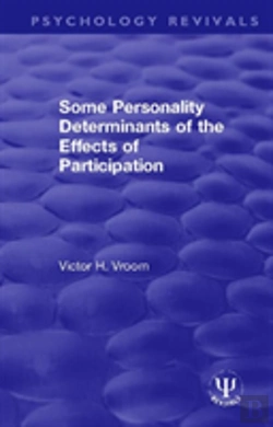 Bertrand.pt - Some Personality Determinants Of The Effects Of Participation