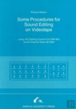 Bertrand.pt - Some Procedures For Sound Editing On Videotape