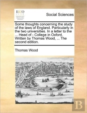 Some Thoughts Concerning The Study Of Th