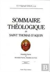 Sommaire Théologique De Saint Thomas D'Aquin