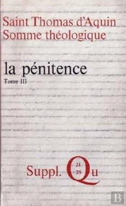 Bertrand.pt - Somme Théologique : La Pénitence, Iii