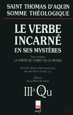 Bertrand.pt - Somme Théologique : Le Verbe Incarné En Ses Mystères, Iii