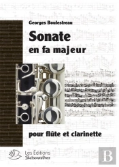 Sonate En Fa Majeur : Pour Flûte Et Clarinette