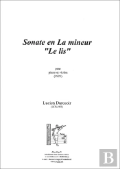 Sonate En La Mineur - Le Lis -