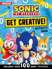 Sonic The Hedgehog Get Creative! Sticker Activity Book