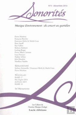 Bertrand.pt - Sonorité T.9 ; Musique Environnement : Du Concert Au Quotidien