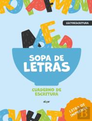 Sopa De Letras. Cuaderno De Escritura (Letra De Imprenta)