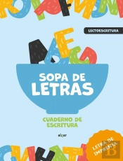 Sopa De Letras. Cuaderno De Escritura (Letra De Imprenta)