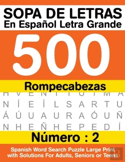 Bertrand.pt - Sopa De Letras En Espanol Letra Grande 500 Rompecabezas