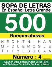 Sopa De Letras En Espanol Letra Grande 500 Rompecabezas