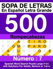 Sopa De Letras En Espanol Letra Grande 500 Rompecabezas