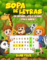 Sopa De Letras En Espanol Letra Grande