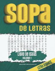Sopa De Letras - Libro De Isaias - Volumen 1 - Letra Gigante