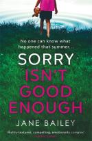 Sorry Isn'T Good Enough