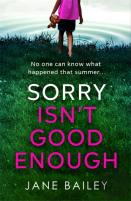 Sorry Isn'T Good Enough