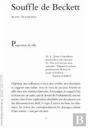 Souffle De Beckett