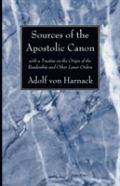 Sources Of The Apostolic Canon