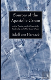 Sources Of The Apostolic Canon