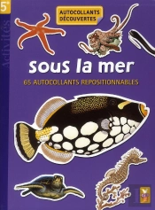 Sous La Mer ; 65 Autocollants Repositionnables
