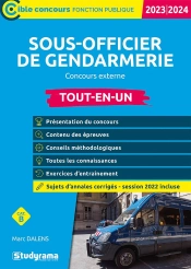 Sous-Officier De Gendarmerie  Concours Externe (Categorie B  Concours 2023) - Tout-En-Un