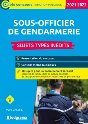 Sous-Officier De Gendarmerie - Sujets Types Inedits - 2021-2022
