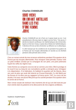 Bertrand.pt - Sous Vichy, Un Enfant Antillais Dans Les Pas D Une Femme Juive