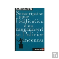 Bertrand.pt - Souscription Pour L'Edification D'Un Monument Au Policier Inconnu
