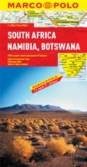 South Africa, Namibia, Botswana Marco Polo Map