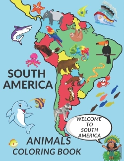 Bertrand.pt - South America Animals Coloring Book