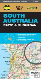 South Australia State & Suburban Map 570 31st Ed
