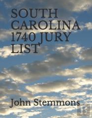 South Carolina 1740 Jury List